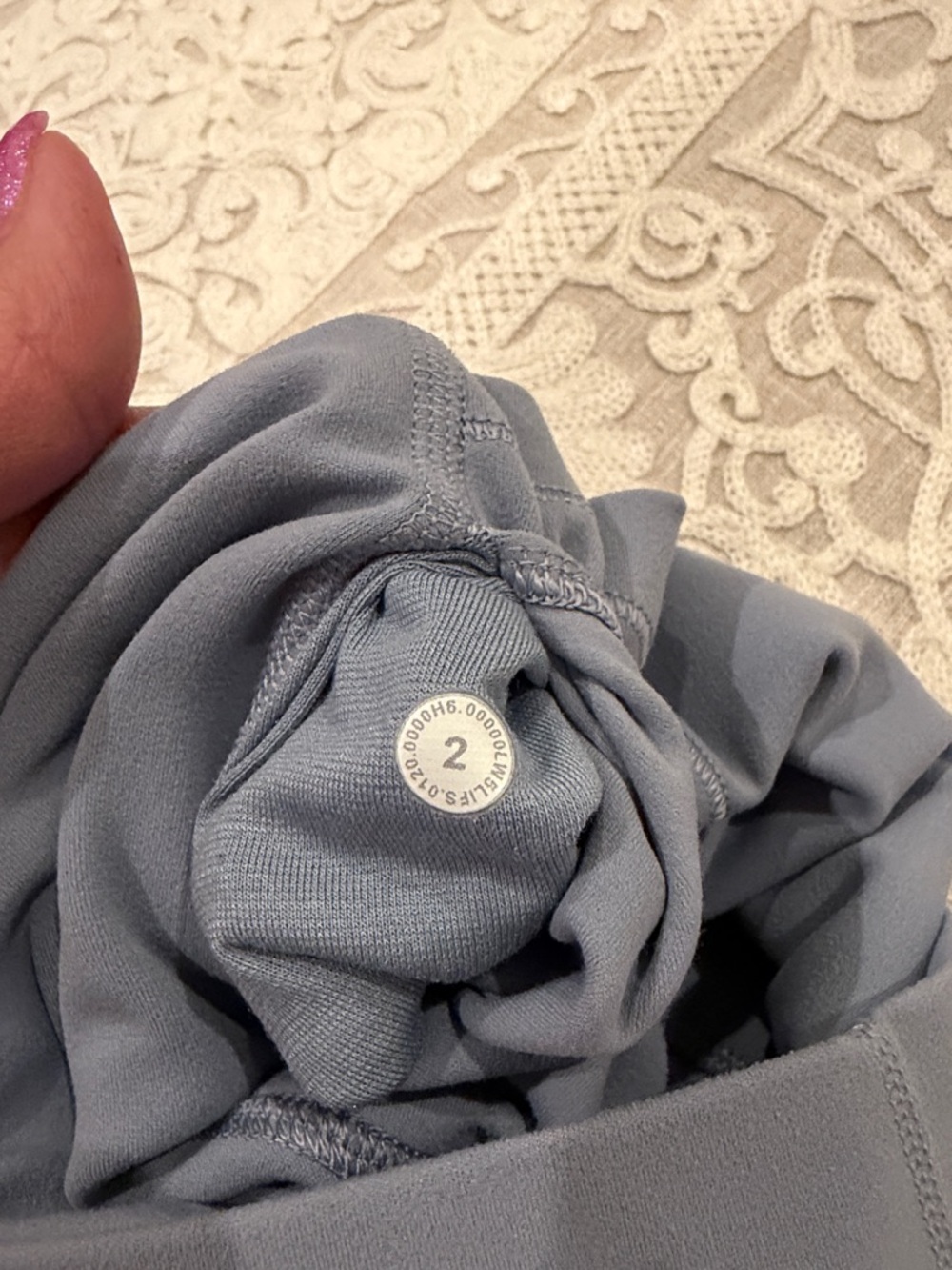 Lululemon High-Waist Performance Leggings - Slate Blue Align - Picture 10 of 10